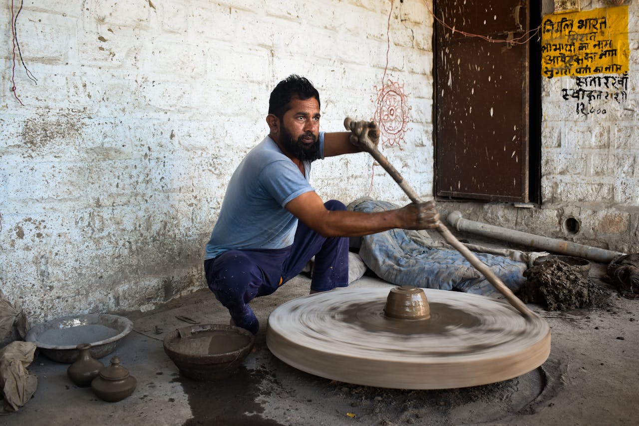 Pot In Making